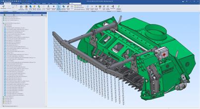 OSZIMOWER by Urs Schmid AG entworfen und konstruiert mit Alibre Design EXP